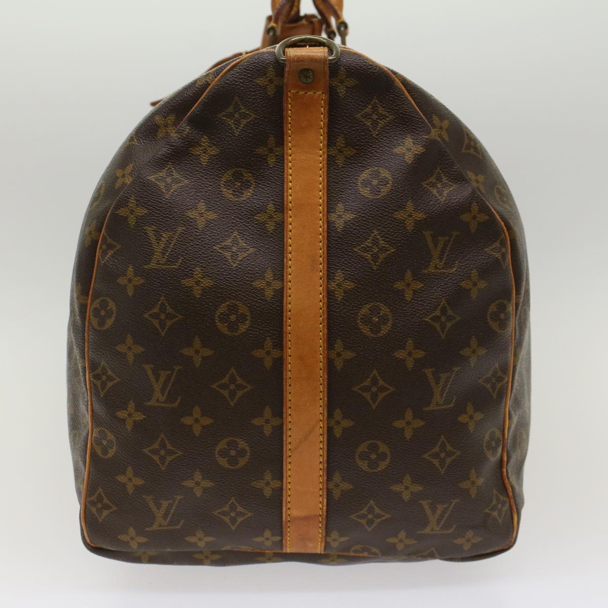 LOUIS VUITTON Monogram Keepall Bandouliere 60 Boston Bag LV Auth