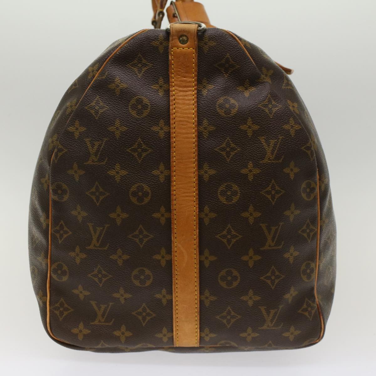 LOUIS VUITTON Monogram Keepall Bandouliere 60 Boston Bag LV Auth