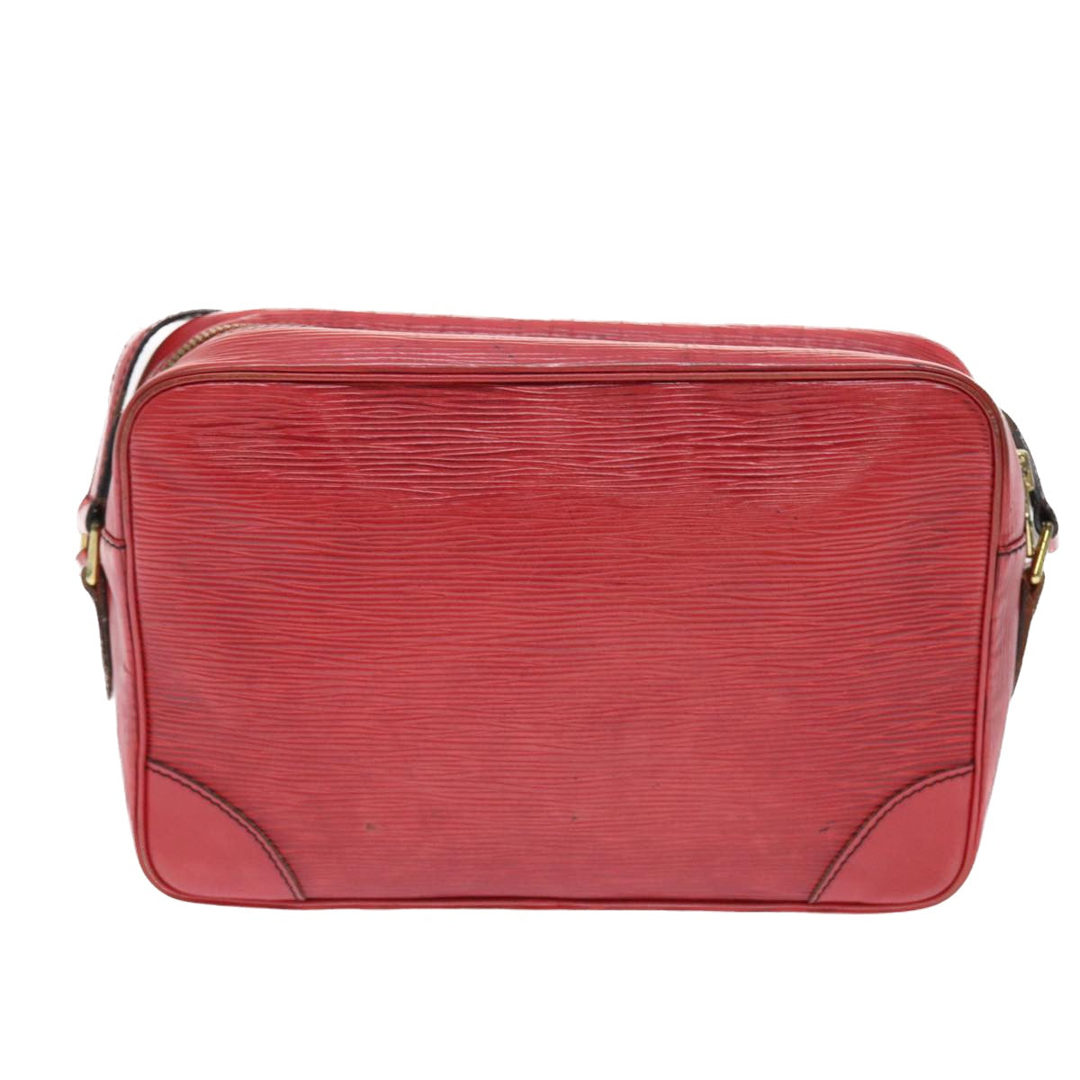 LOUIS VUITTON Epi Trocadero 27 Shoulder Bag Red LV Auth