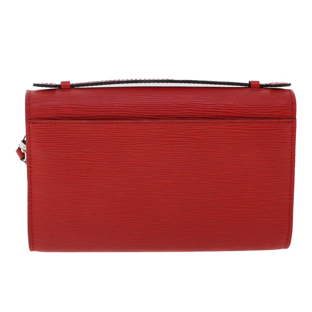 LOUIS VUITTON Epi Clerry Shoulder Bag Red LV Auth 49748A