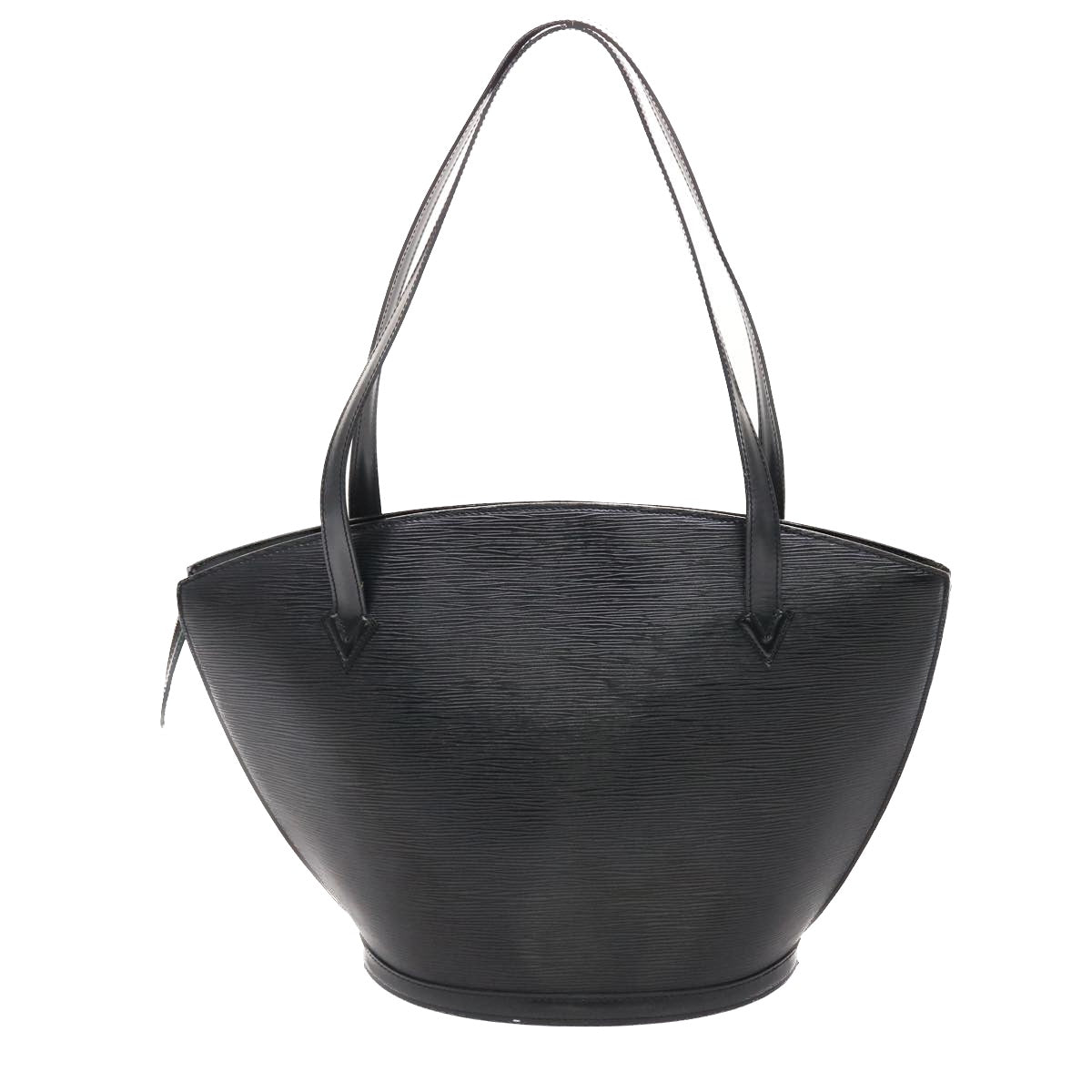 LOUIS VUITTON Epi Saint Jacques Shopping Shoulder Bag Black LV Auth