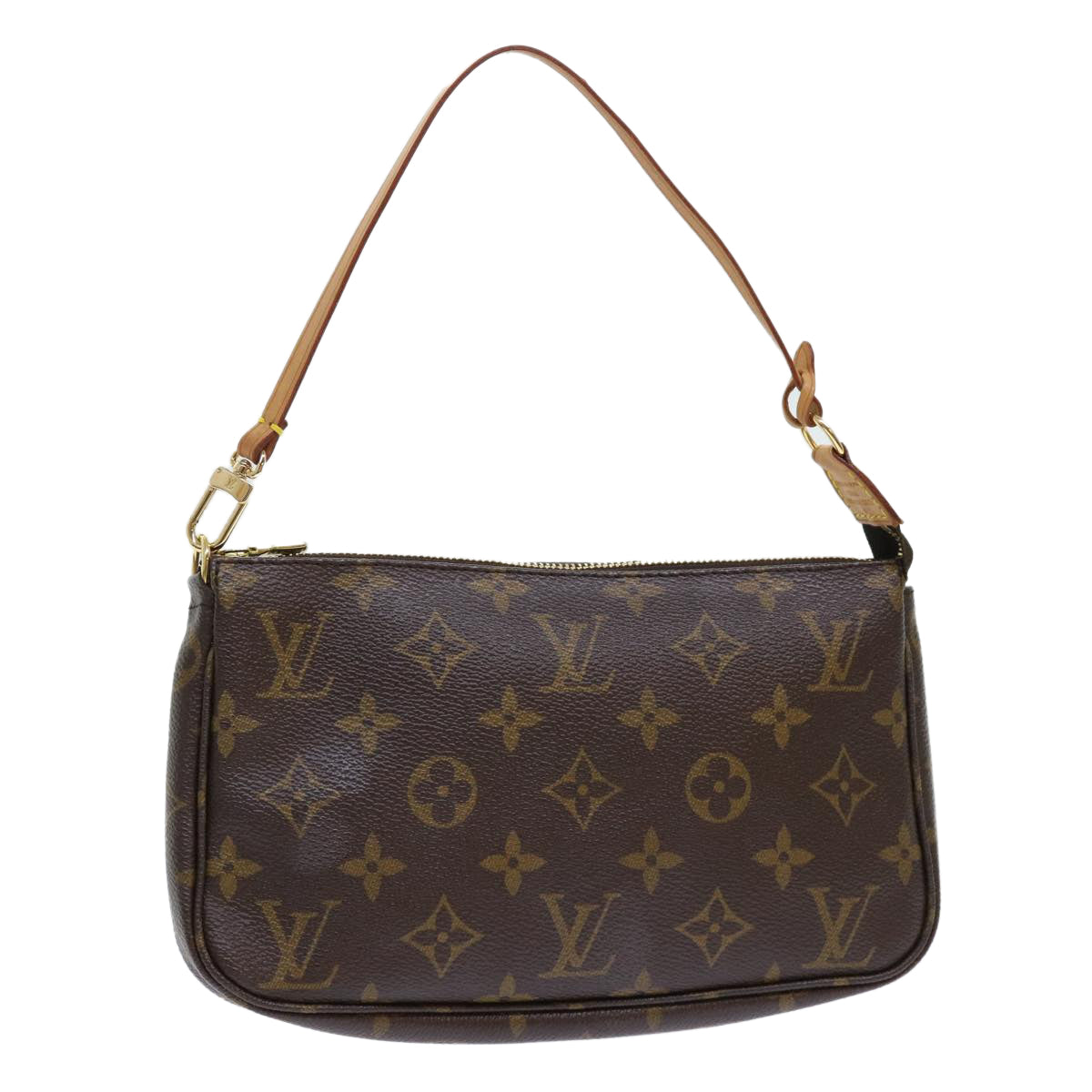 LOUIS VUITTON Monogram Pochette Accessoires Pouch M51980 LV Auth 49973