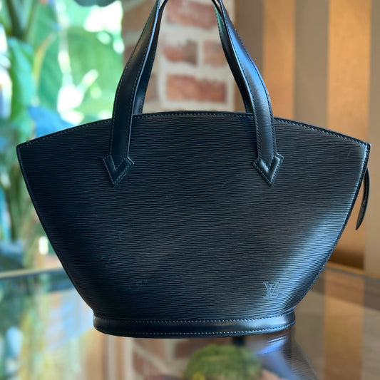 LOUIS VUITTON Saint Jacques PM Epi Black Crossbody