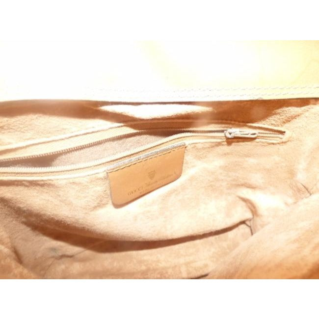 Gucci Leather Canvas Tote