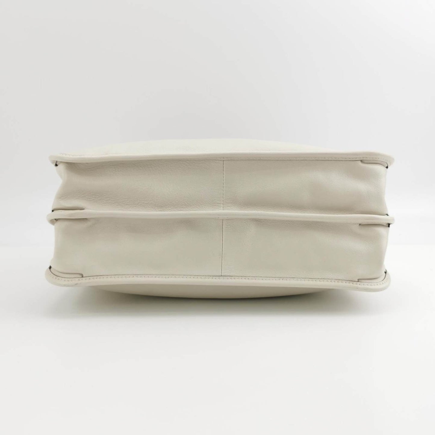 Gucci 1955 Horsebit Chain Tote Leather White