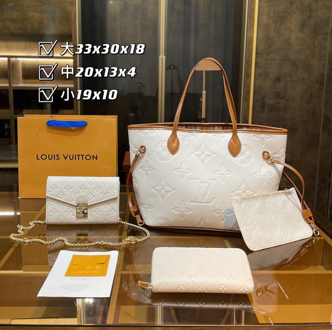 Louis Vuitton Neverfull Handbag Sets