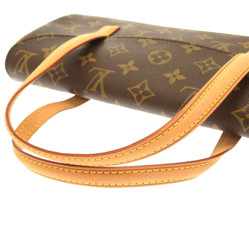 LOUIS VUITTON Handbag Monogram canvas Brown Monogram Sonatine Women