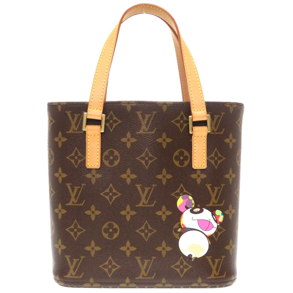 LOUIS VUITTON Handbag Monogram canvas Brown Handbag Monogram panda Vavan PM Takashi Murakami Limited Women