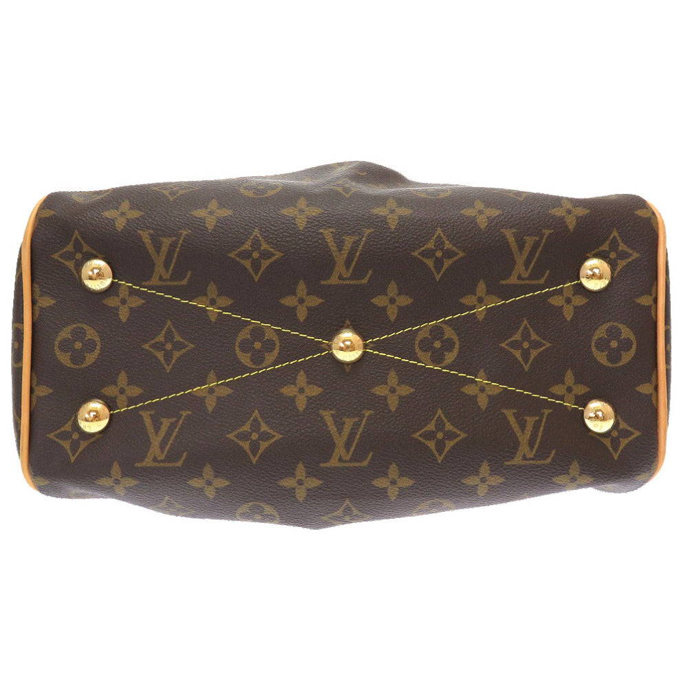 LOUIS VUITTON Handbag Monogram canvas Brown Monogram Tivoli PM Women