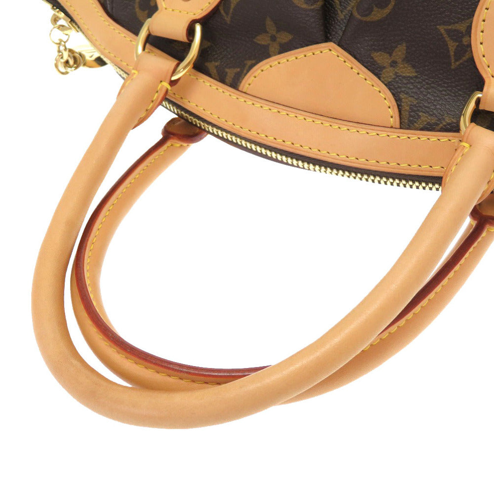 LOUIS VUITTON Handbag Monogram canvas Brown Monogram Tivoli PM Women