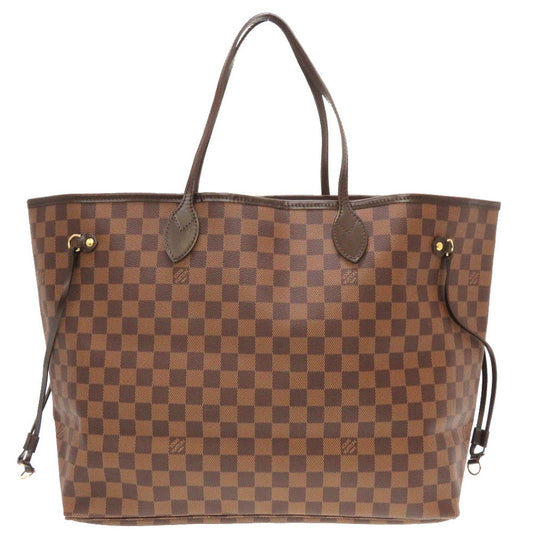 LOUIS VUITTON Tote Bag Damier canvas Brown Damier Ebene Neverfull GM Women