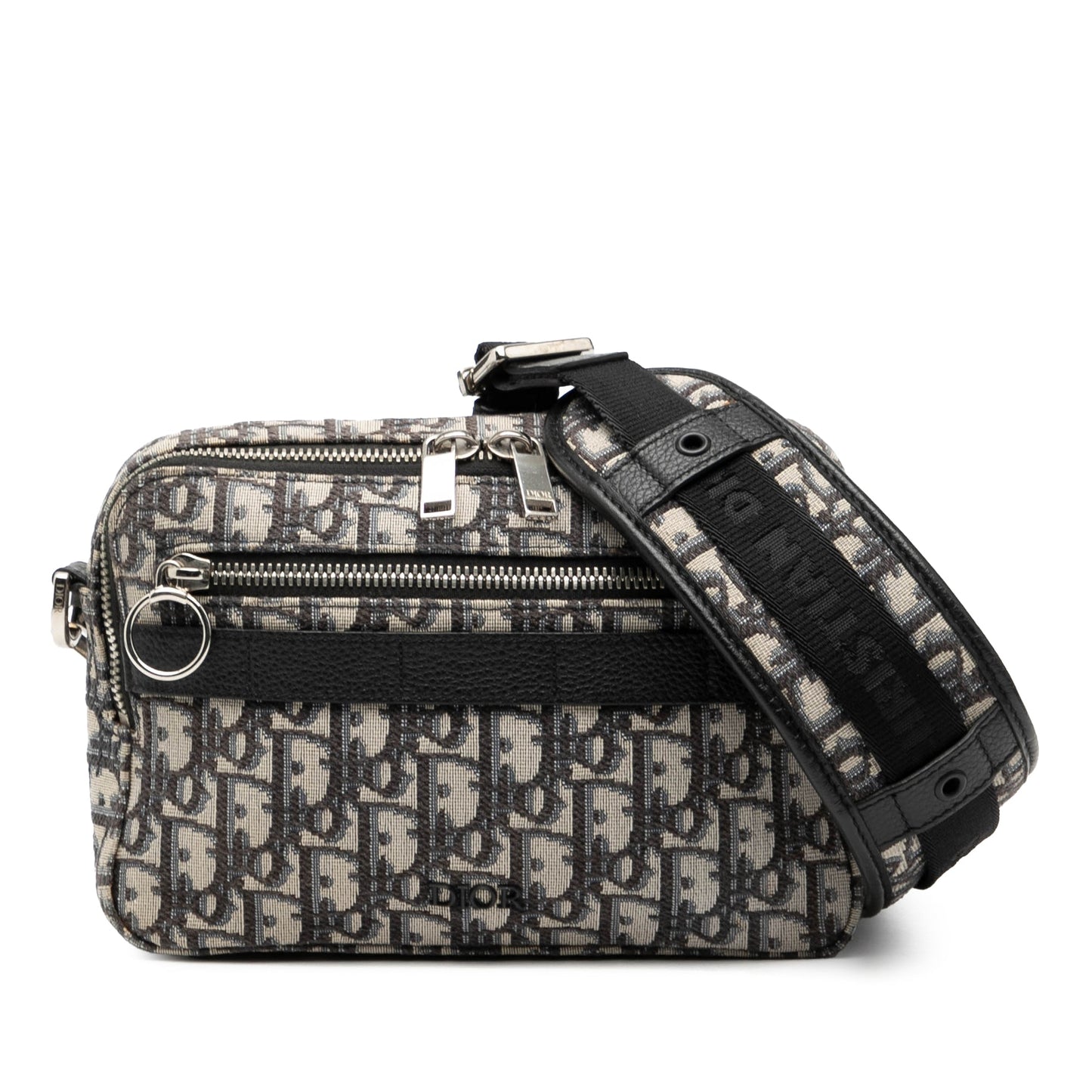 Blue Dior Oblique Canvas Safari Crossbody