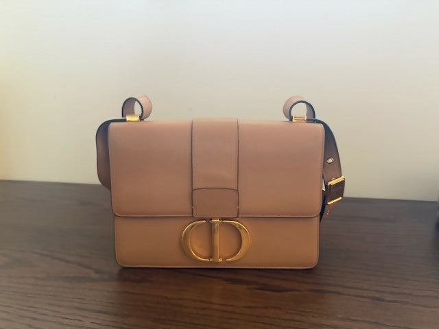 Dior 30 Montaigne Tan Leather Bag
