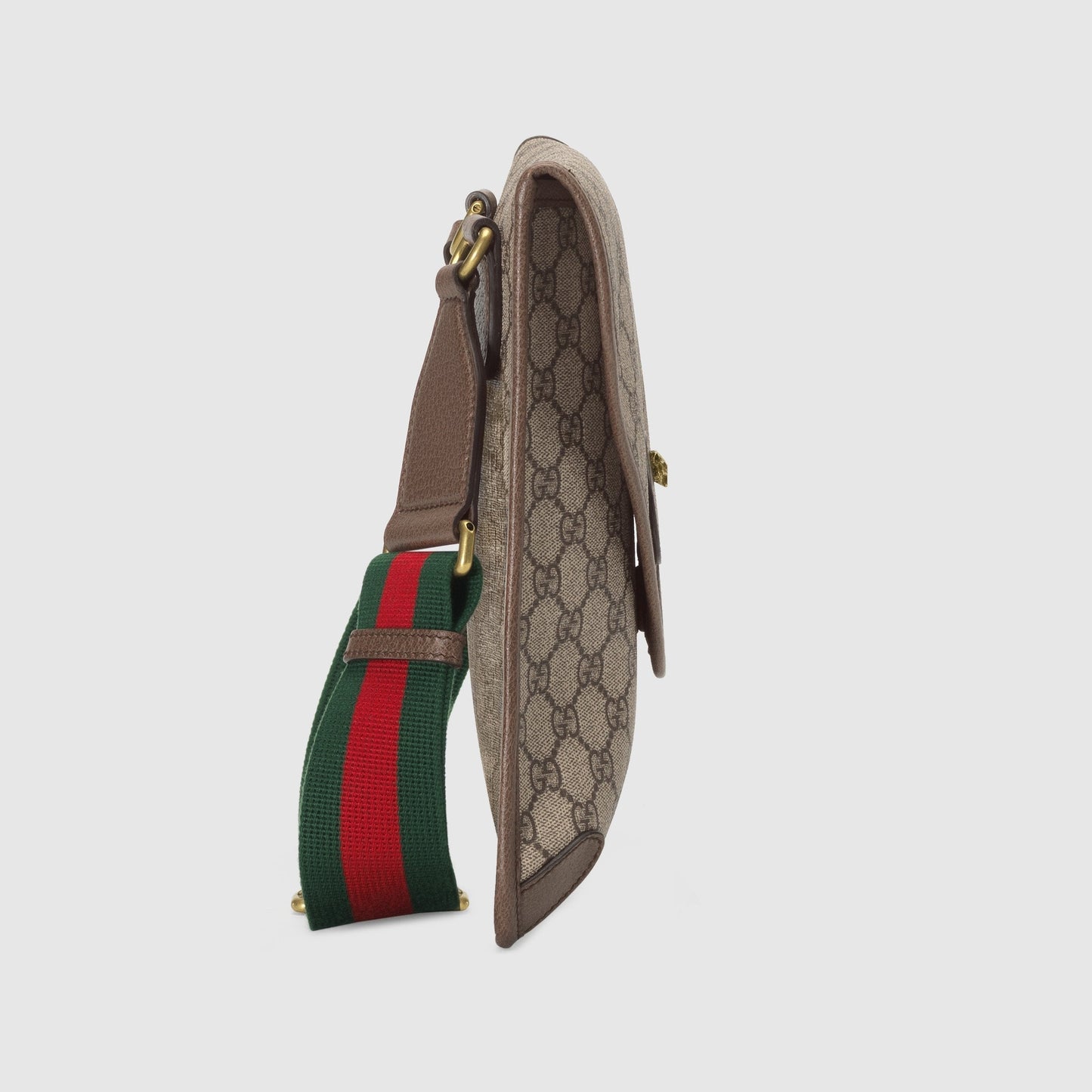 Gucci Monogram Nylon Leather Canvas Crossbody