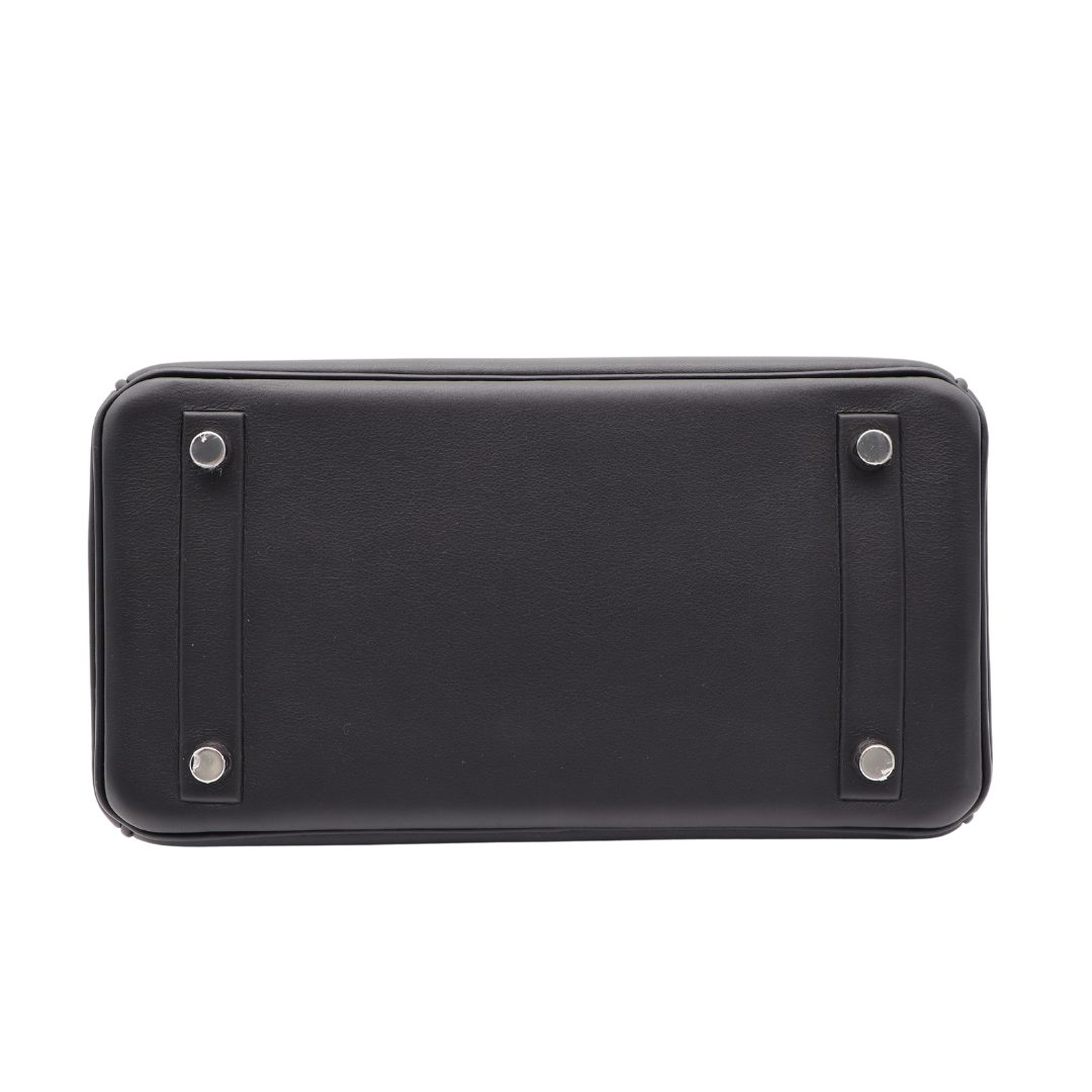 Hermes25cm Birkin Shadow Black Swift Leather
