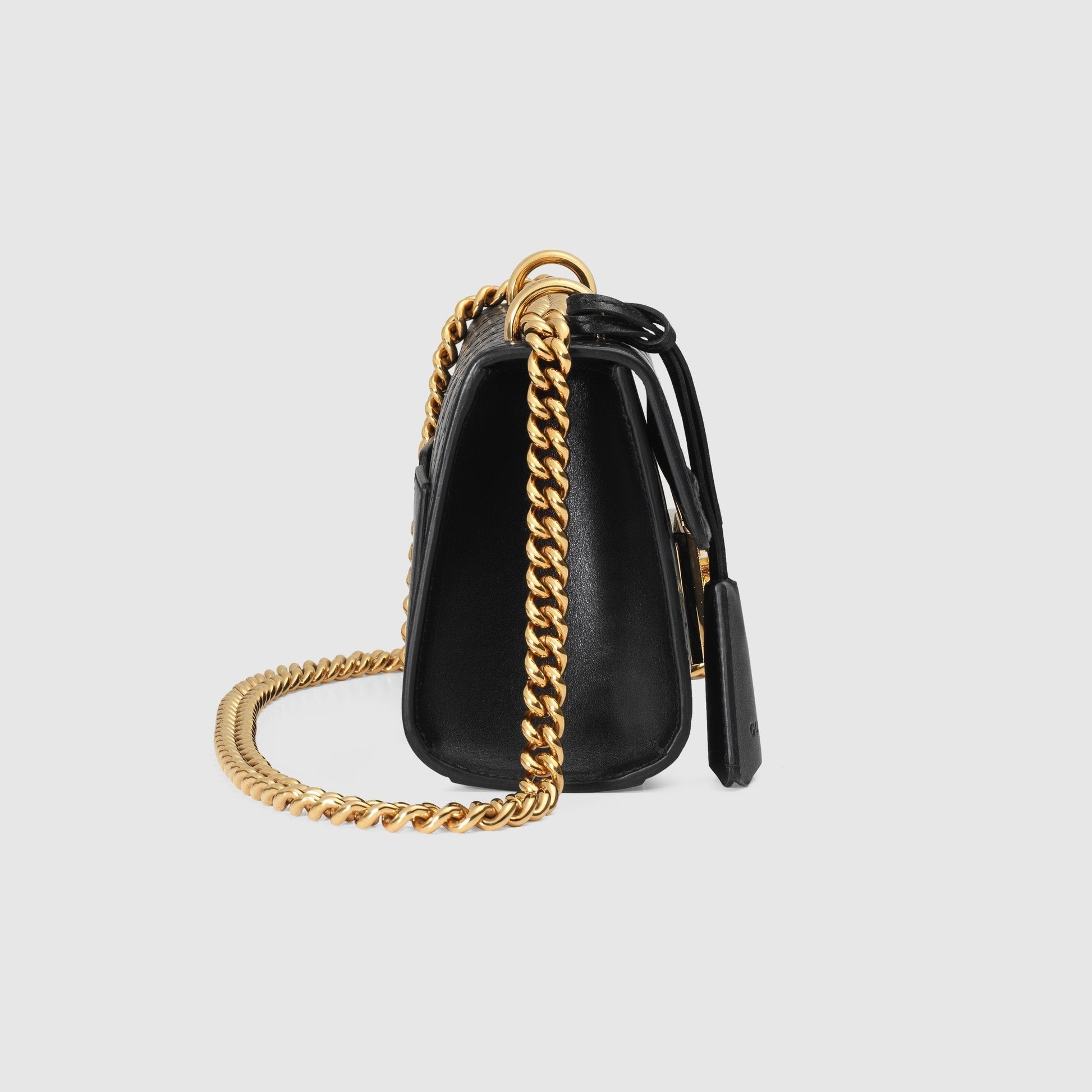 Gucci Monogram Chain Leather Crossbody