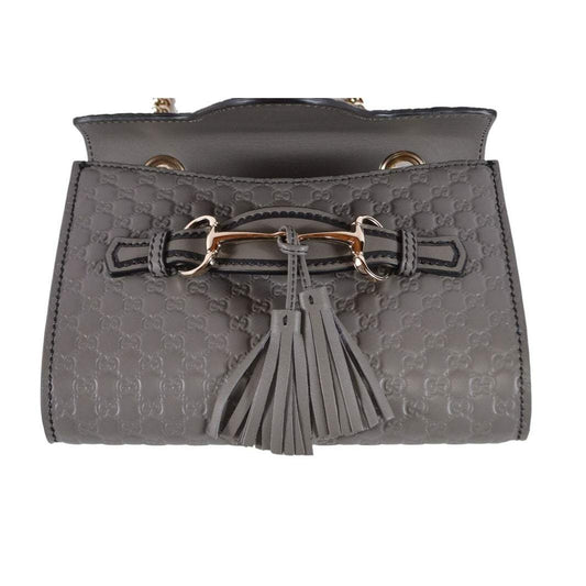 Gucci Monogram Chain Leather Crossbody