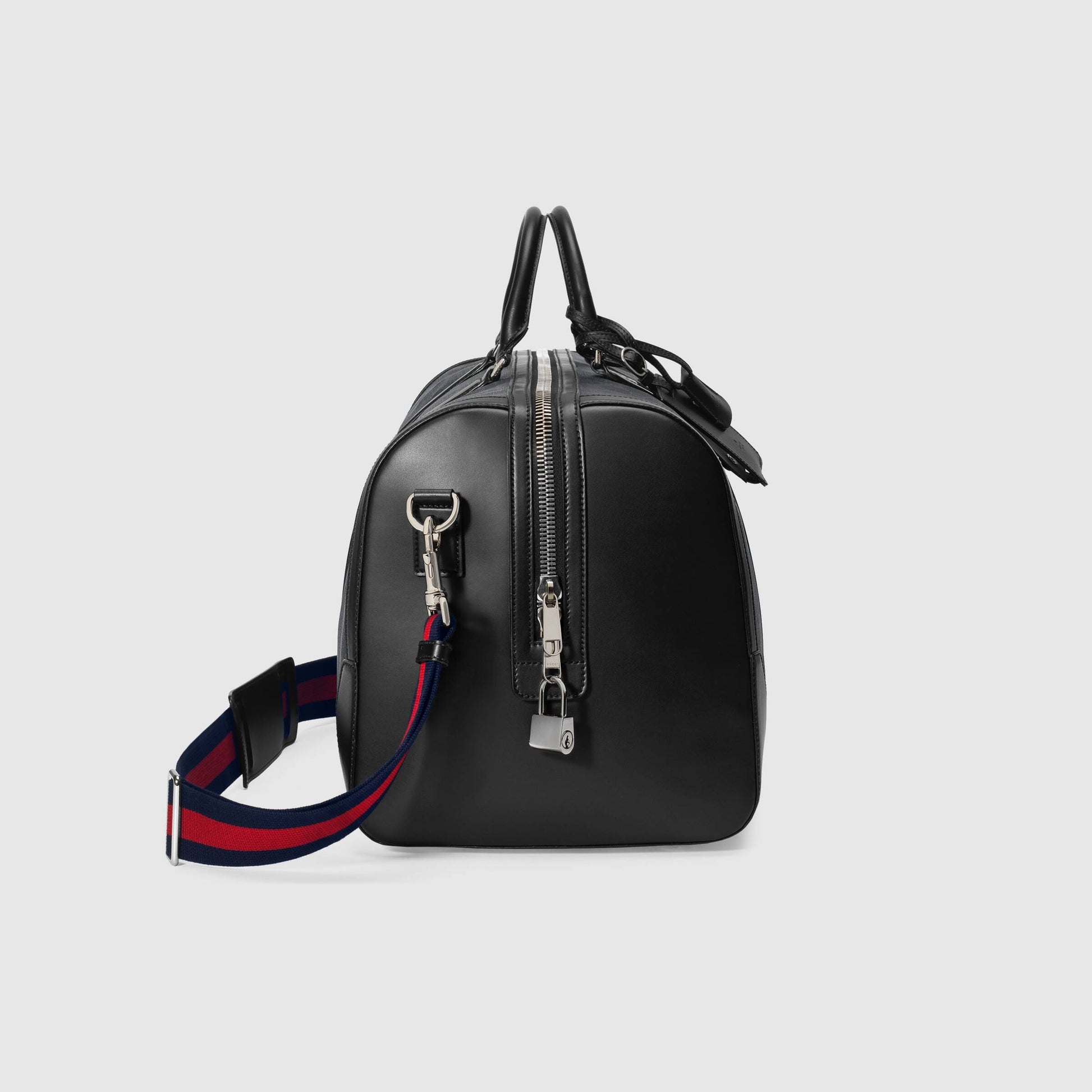 Gucci Monogram Nylon Leather Canvas Crossbody