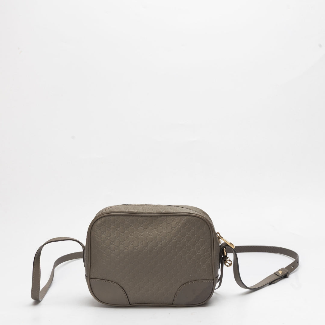 Gucci Monogram Leather Mini Shoulder Bag