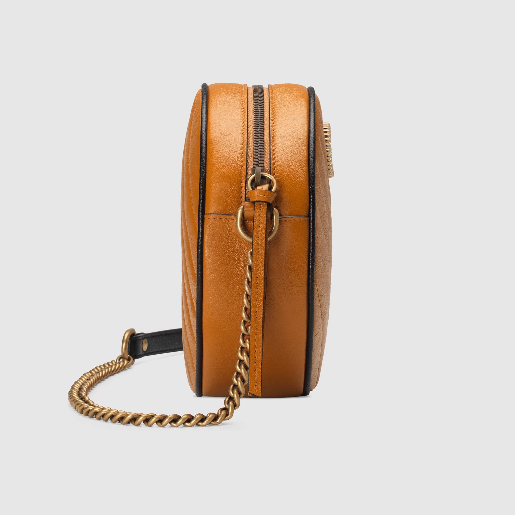 Gucci Monogram Twist Quilted Chain Crossbody