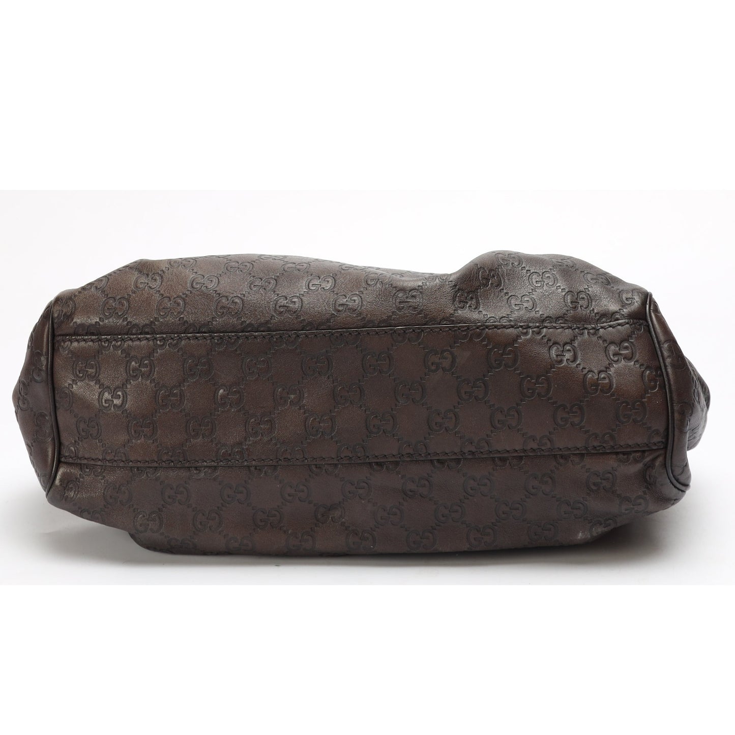 Gucci Monogram Leather Tote