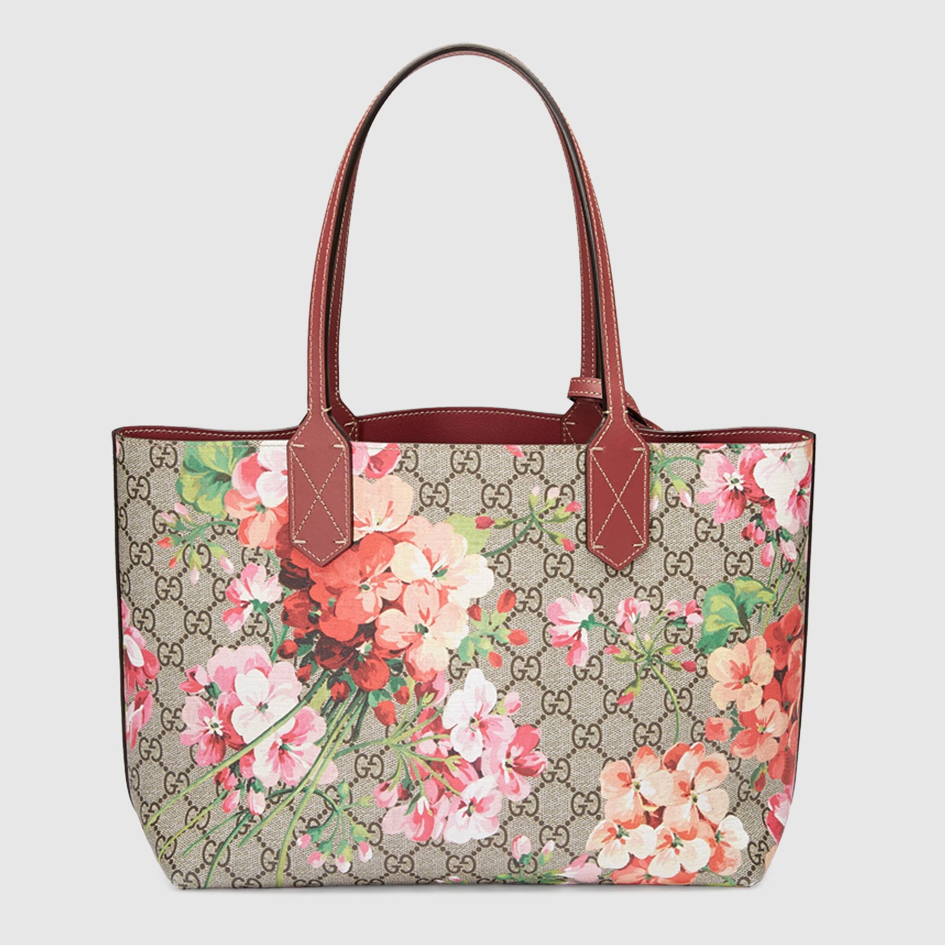 Gucci Monogram Leather Tote