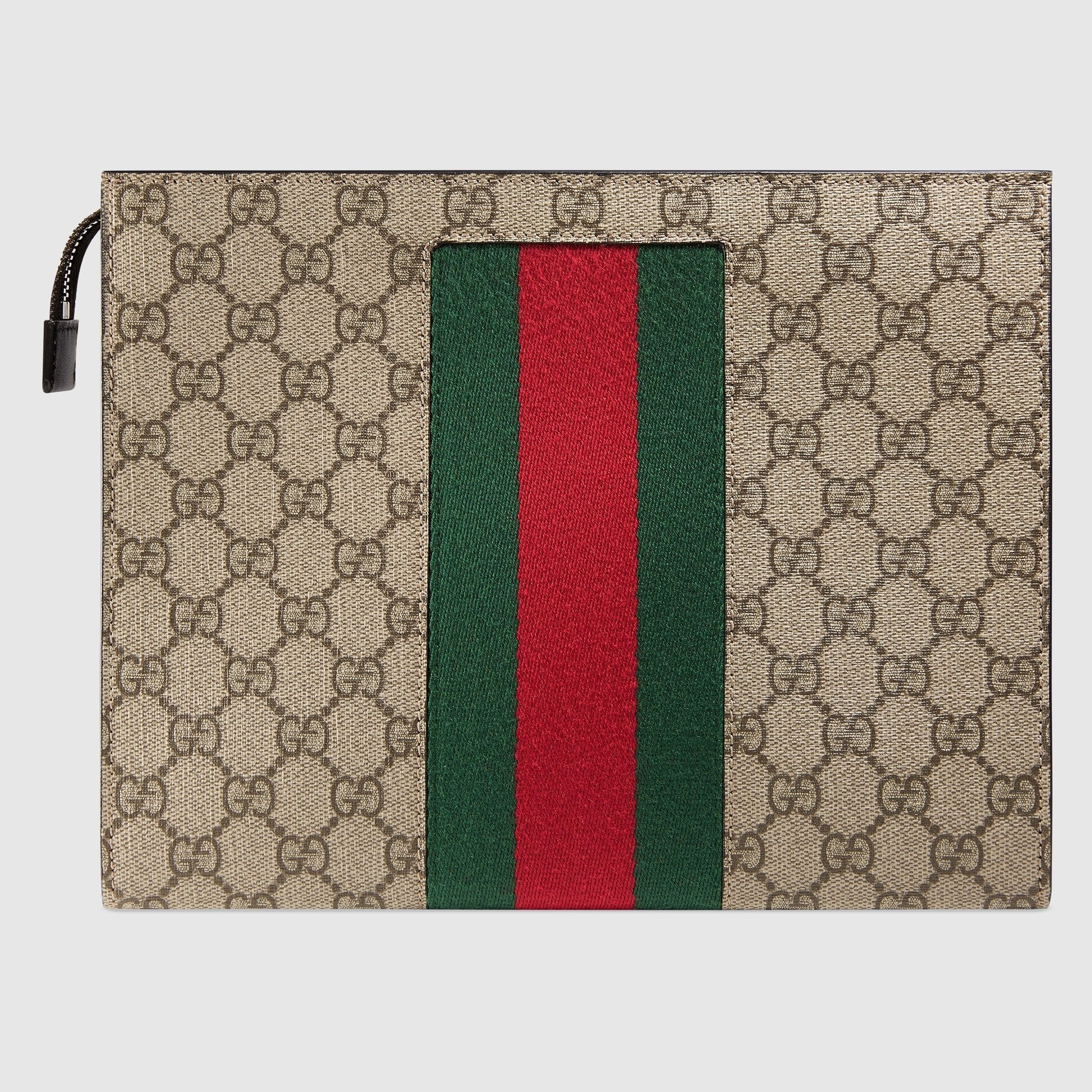 Gucci Monogram Canvas Crossbody