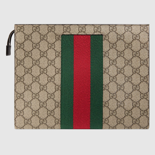Gucci Monogram Canvas Crossbody