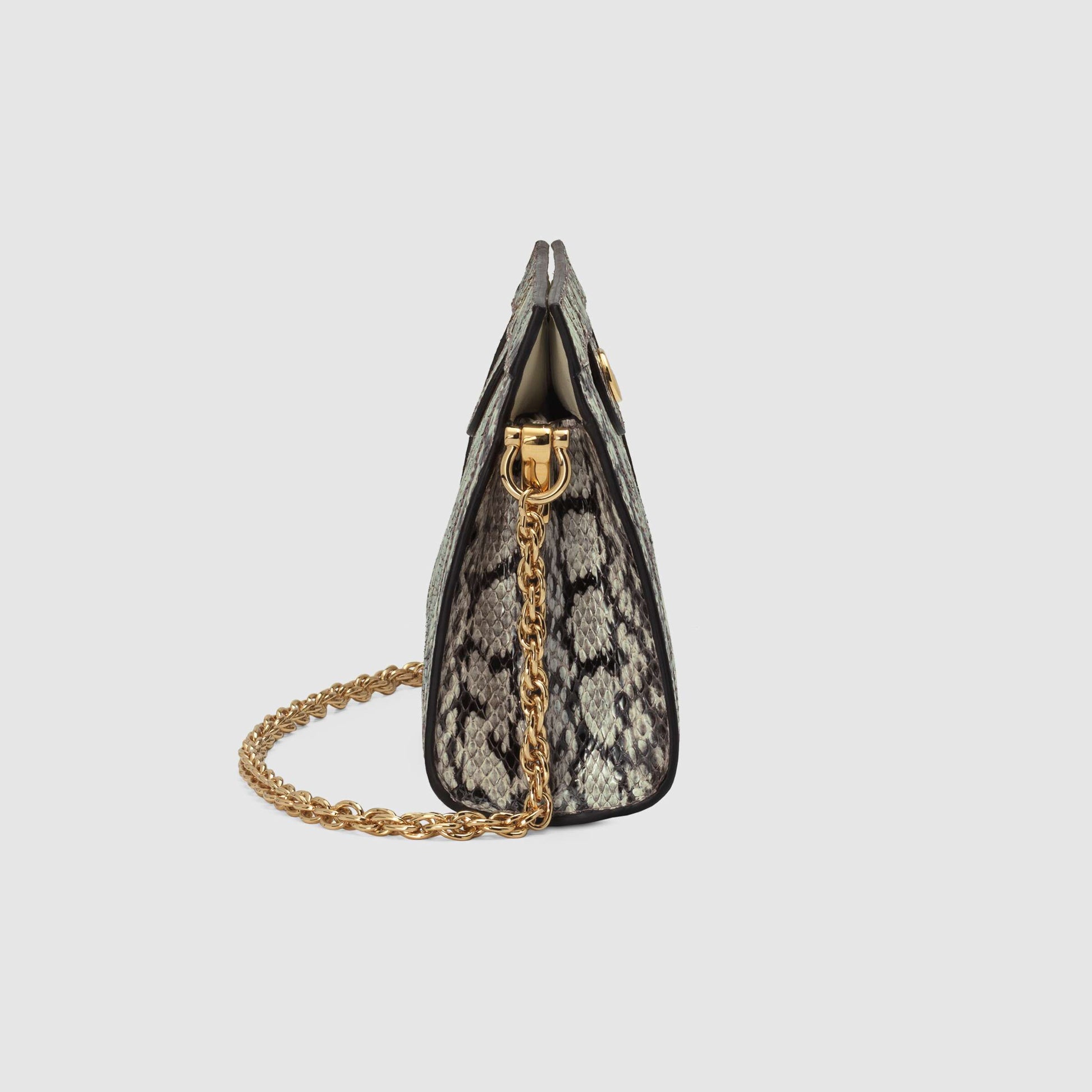 Gucci Monogram Chain Leather Crossbody