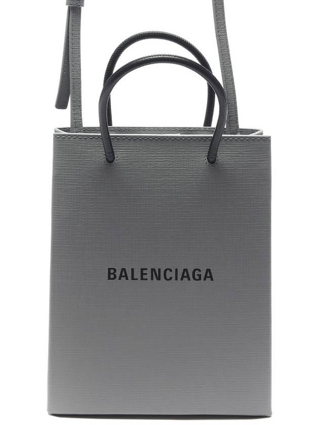 Luxury Balenciaga Trending 2026 Logo Top Handle Tote Bag Grey