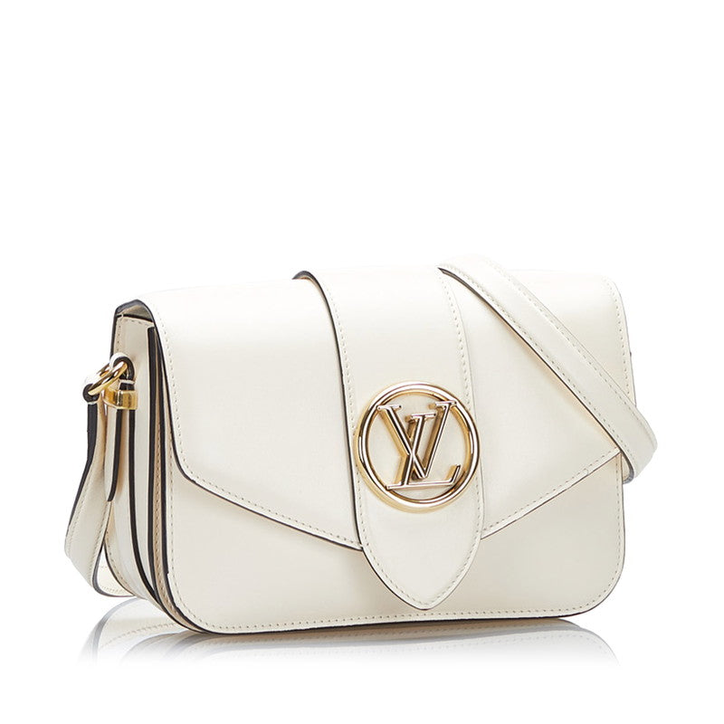 Louis Vuitton M55950 White Smooth Leather Louis Vuitton M55950 White Smooth Leather Ladies Louis Vuitton