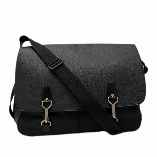 Louis Vuitton Leather Nylon Shoulder Bag