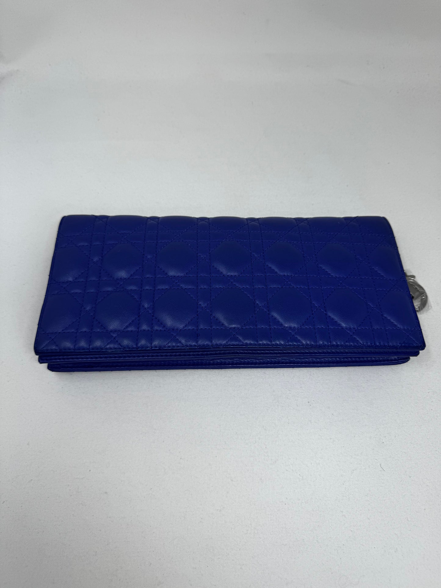 Christian Dior Cannage Chain Shoulder Bag | Blue BJ1-07