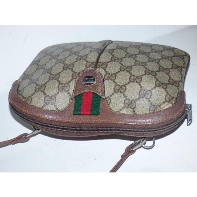 Gucci Leather Canvas Crossbody