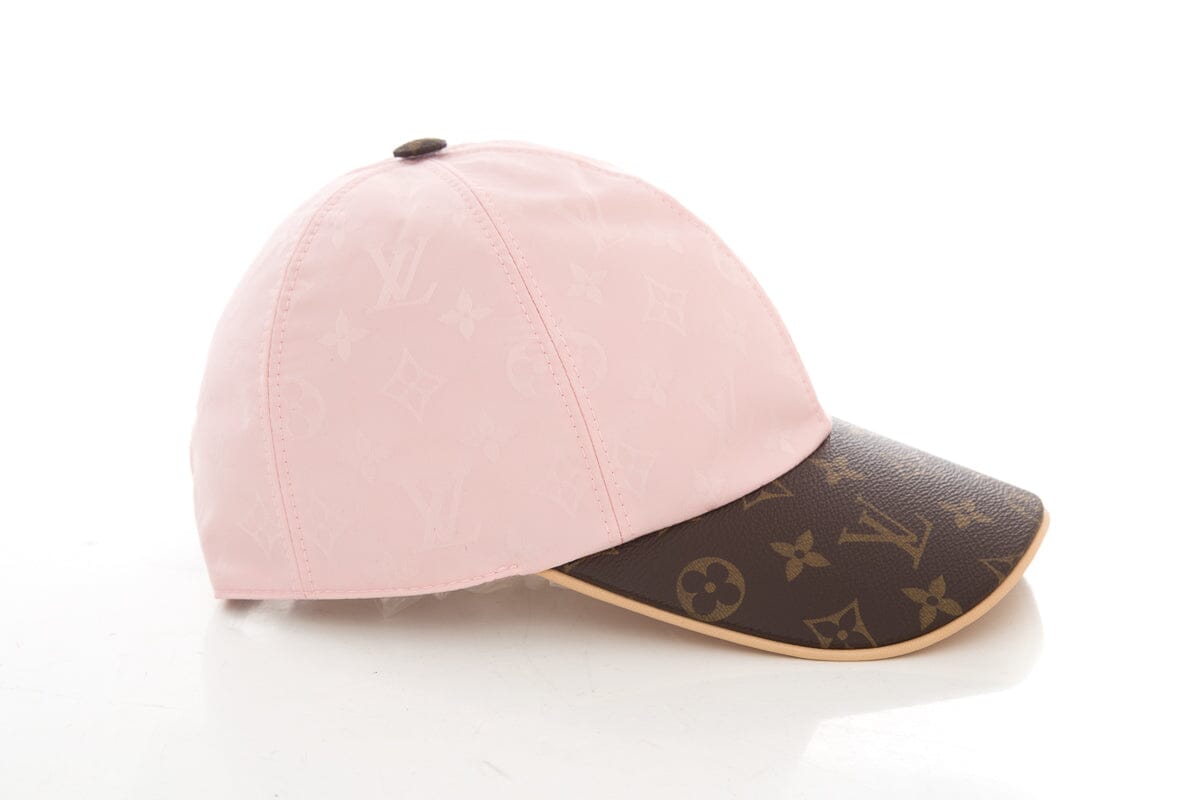 Louis Vuitton "Get Ready" Pink Monogram Hat SZ M Crossbody