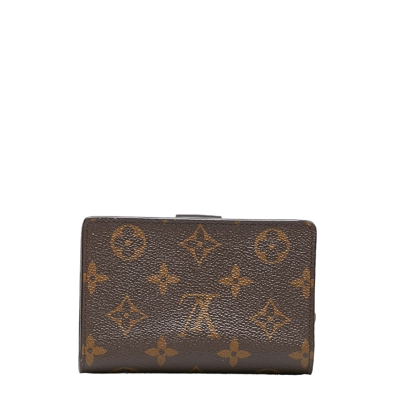 Louis Vuitton Monogram Giant Reverse Portfolio Juliet Double Folded Wallet M69432 Marlon Brown PVC Leather Louis Vuitton