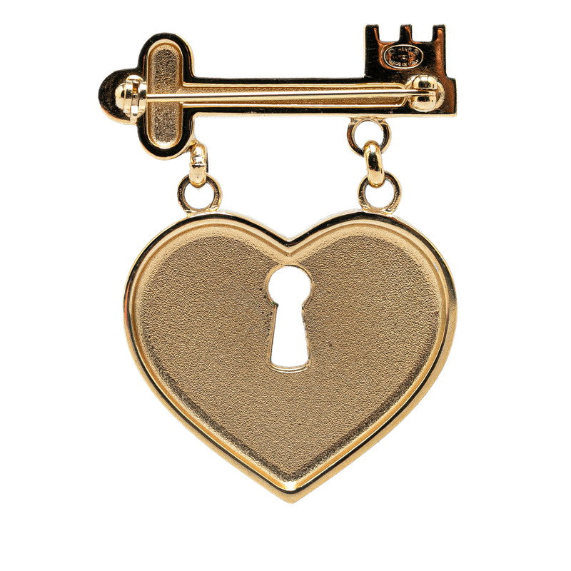 Chanel Coco Mark Heart Cadena Motif Brooch Classic Flap Tote