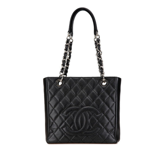 Chanel Matelasse PST Tote Caviar 2way Tote Bag
