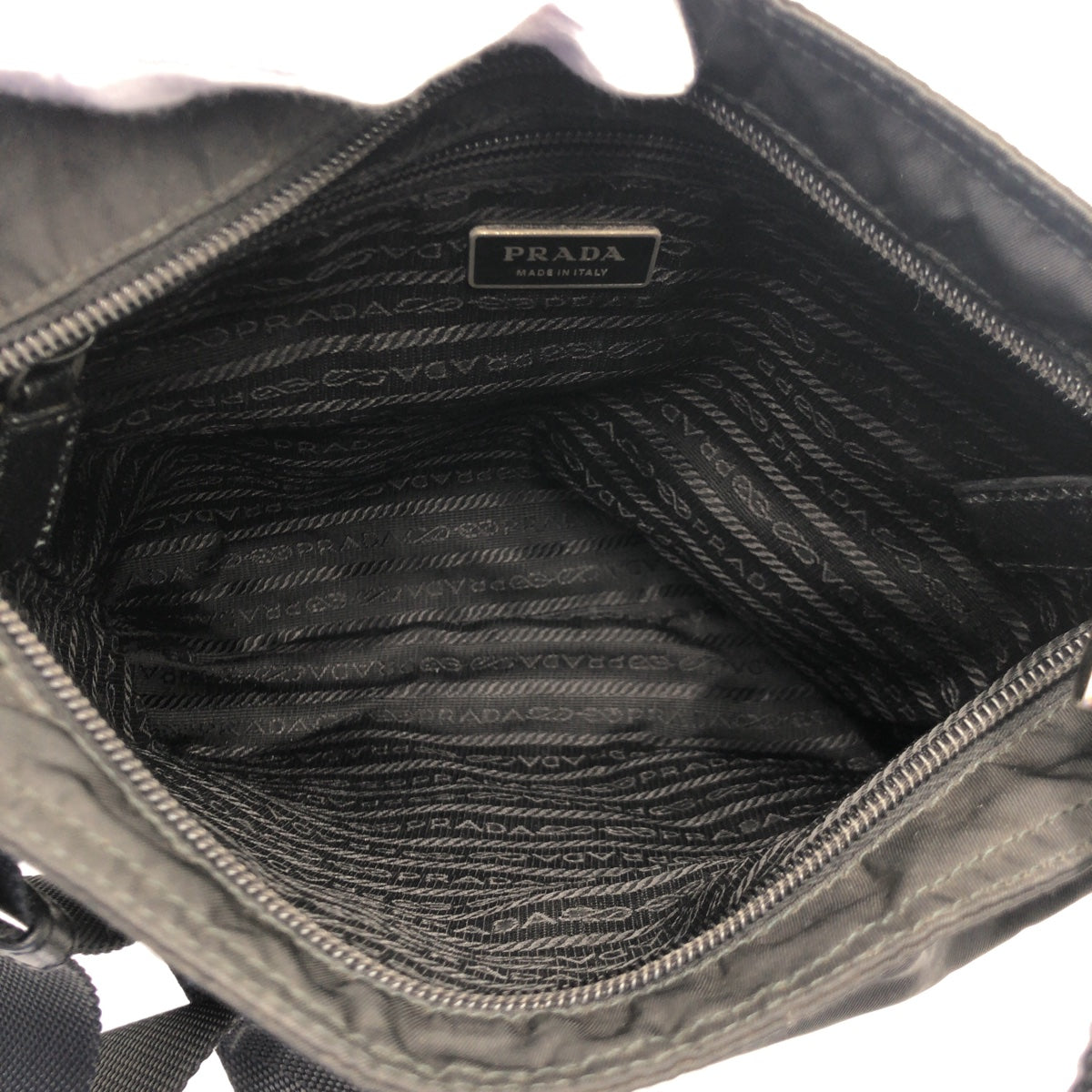 PRADA Shoulder Bag Nylon Black black Shoulder Bag Unisex Test Triangular logo Women - Style 2