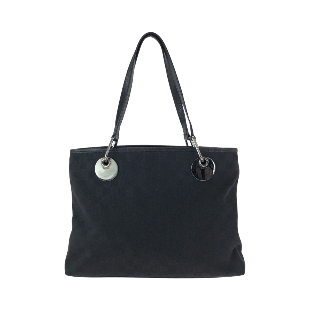 GUCCI Tote Bag 120837 GG canvas black