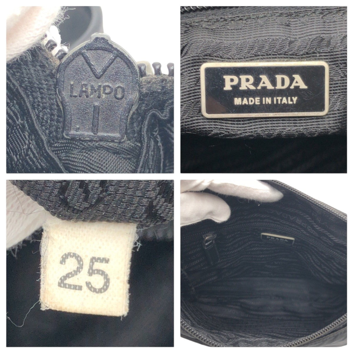 PRADA Shoulder Bag Nylon Black black Shoulder Bag Unisex Test Triangular logo mens