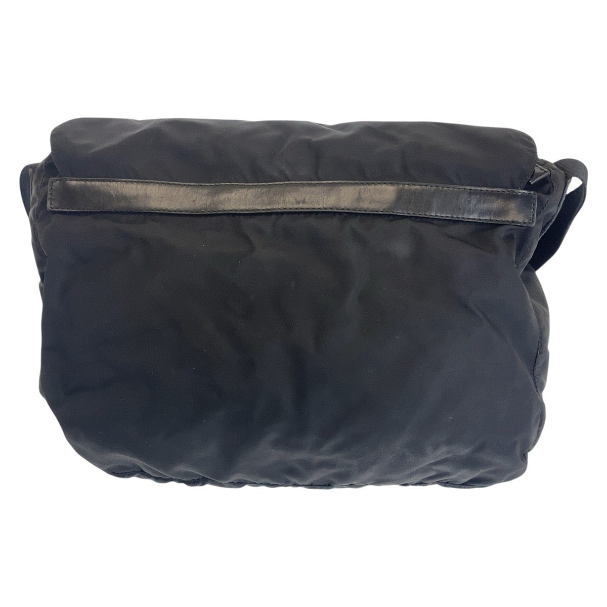 PRADA Shoulder Bag Nylon black Test Triangle With logo - Style 11