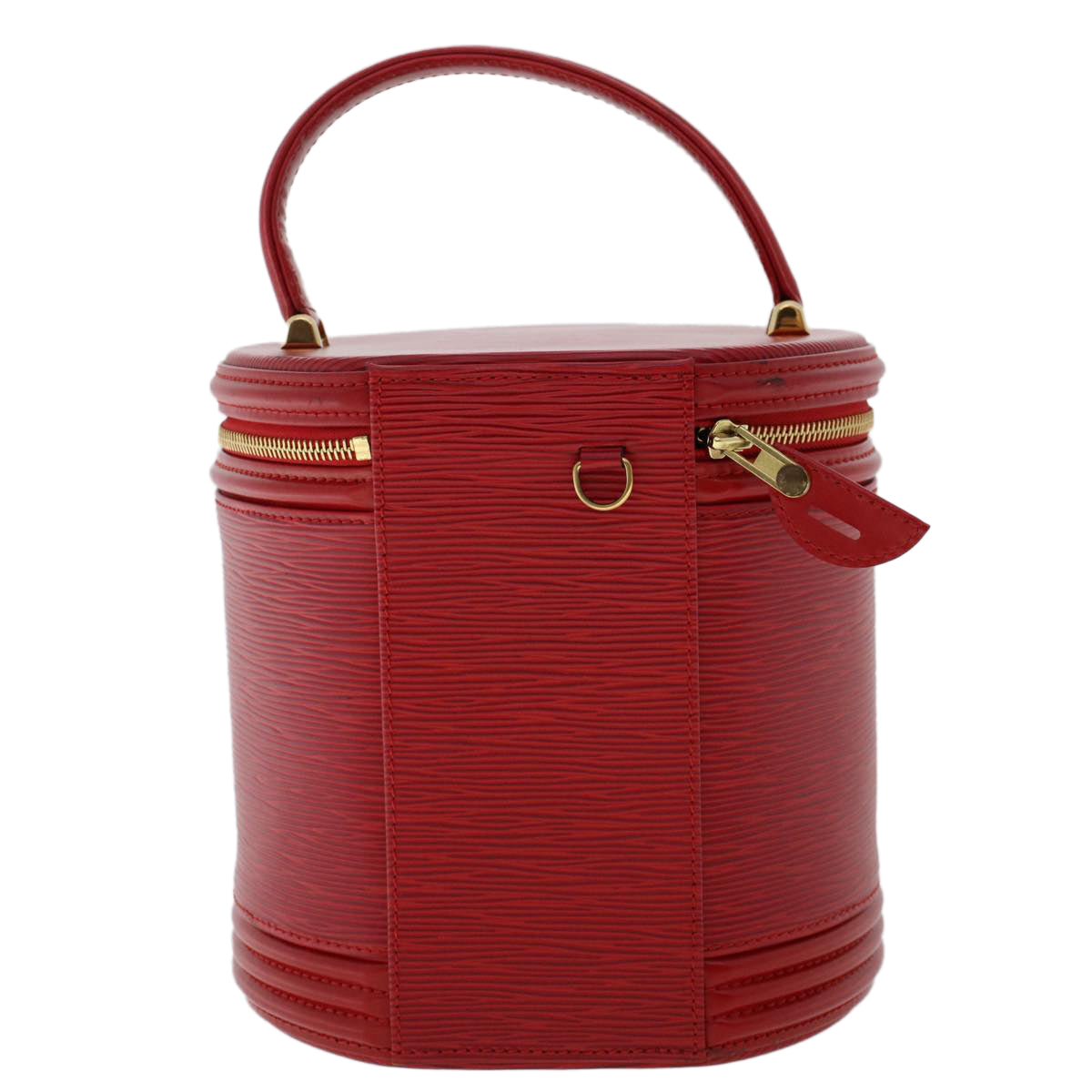 LOUIS VUITTON Epi Cannes Hand Bag Red LV Auth