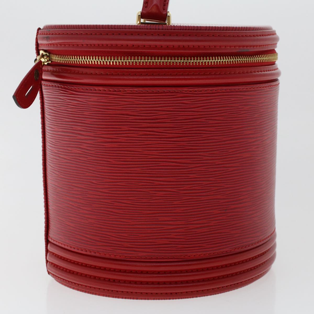LOUIS VUITTON Epi Cannes Hand Bag Red LV Auth