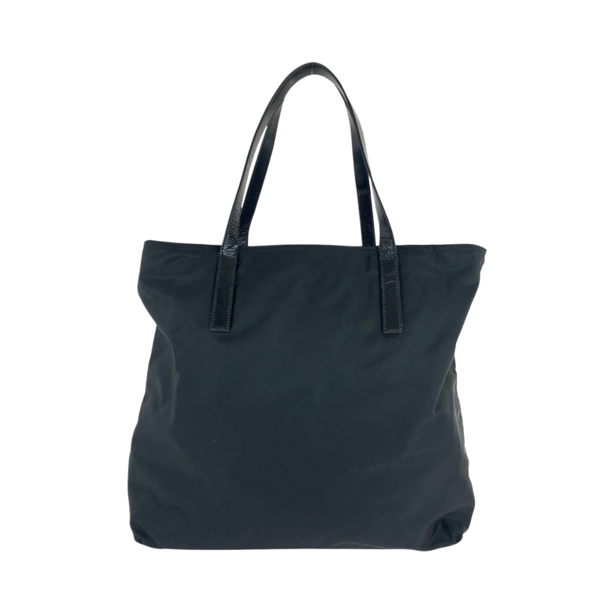 PRADA Tote Bag Nylon black Test Triangle With logo - Style 3