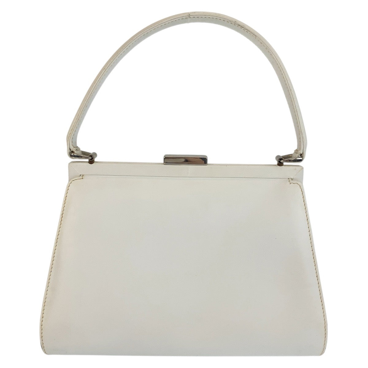 GUCCI Handbag 00020460301 leather White SilverMetal