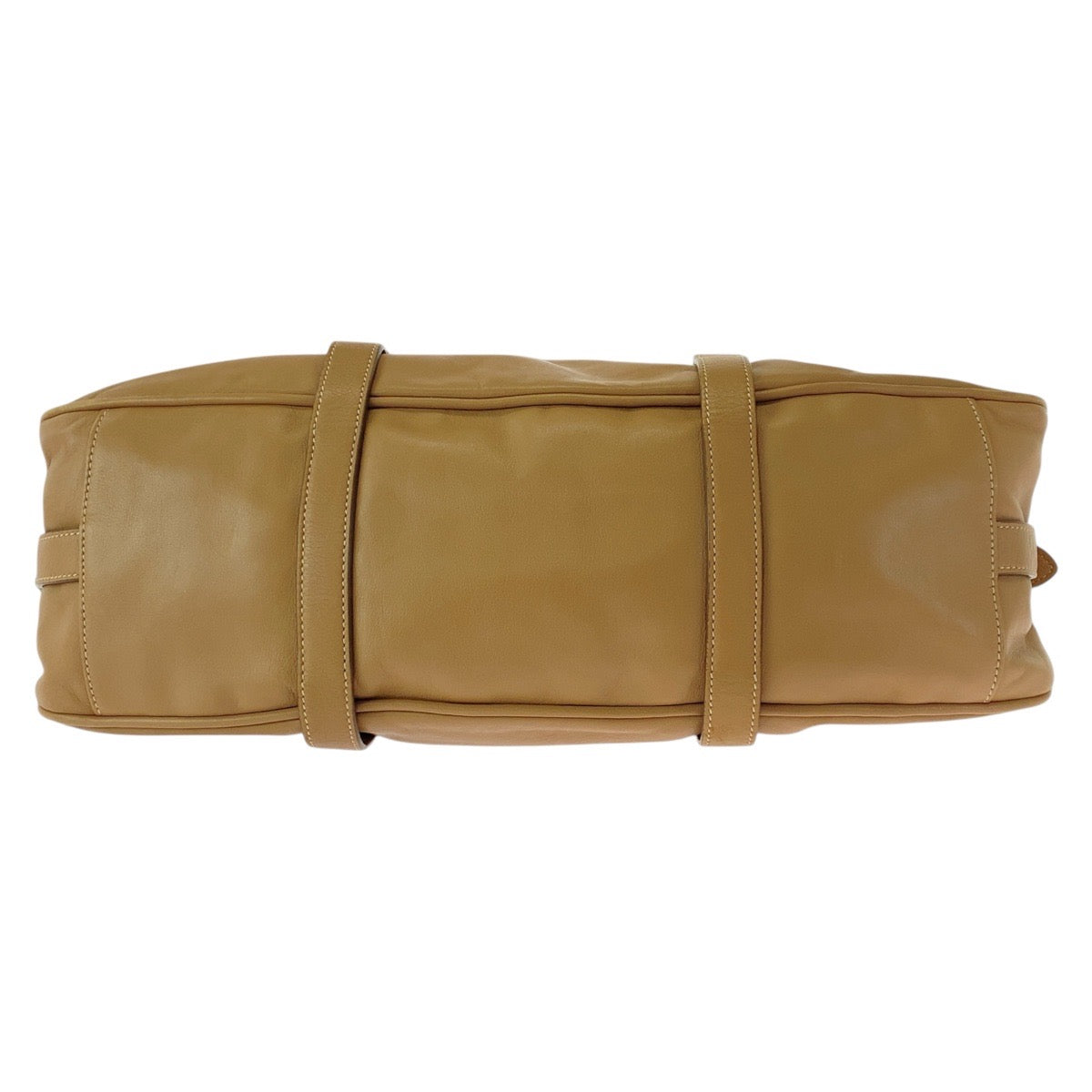 PRADA Handbag BN1903 leather Beige Gold Metal