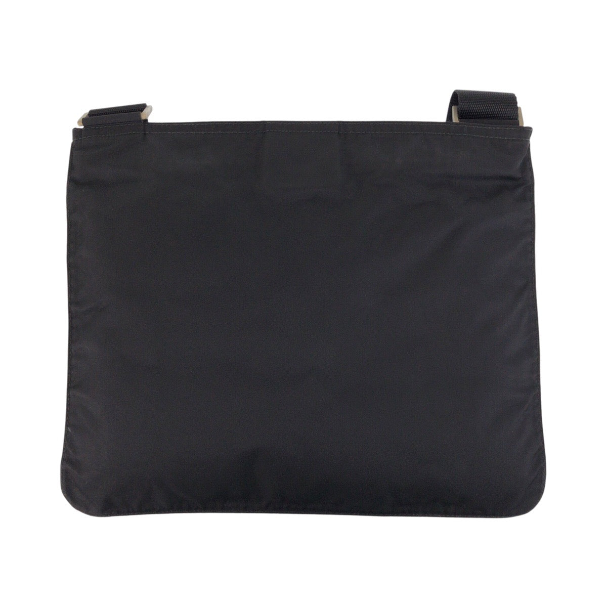 PRADA Shoulder Bag Nylon black Test Triangle With logo - Style 9