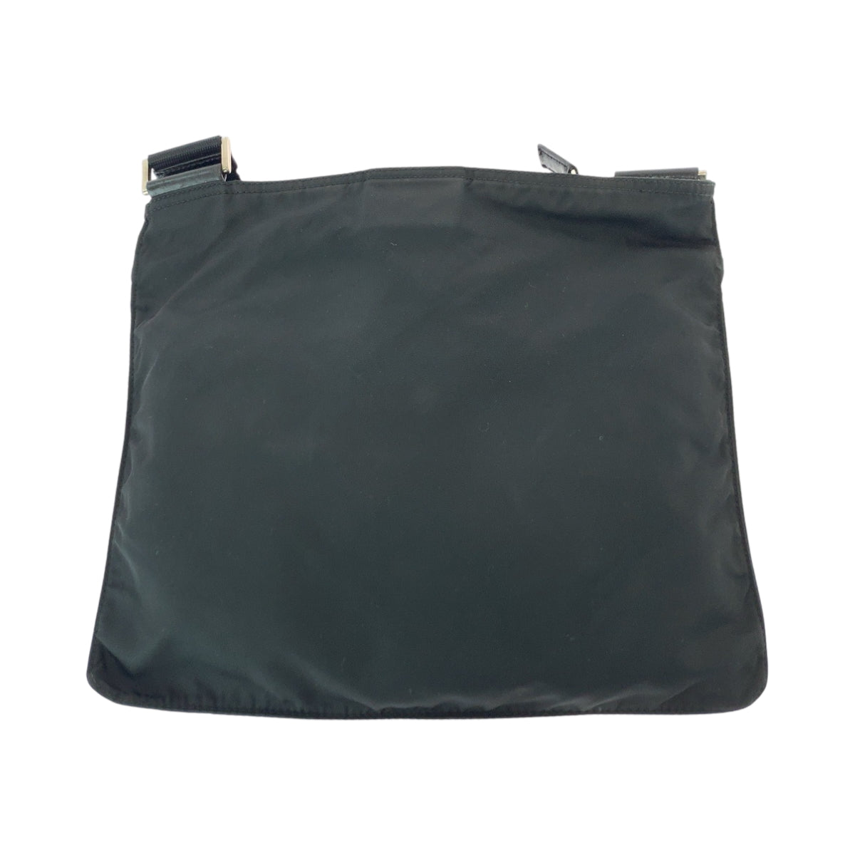 PRADA Shoulder Bag Nylon Black SilverMetal Shoulder Bag pochette Test Triangle With logo mens - Style 4