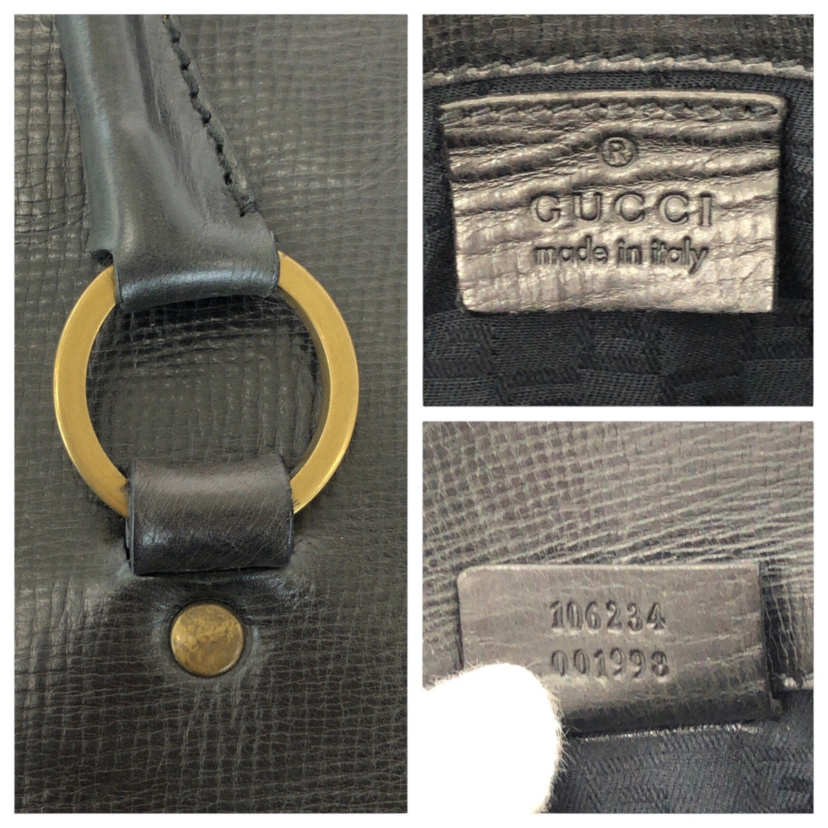 Gucci Leather Business Bag 106232